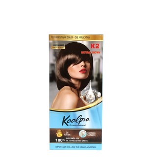 [100% PHỦ BẠC]Thuốc nhuộm tóc phủ bạc KoolPro