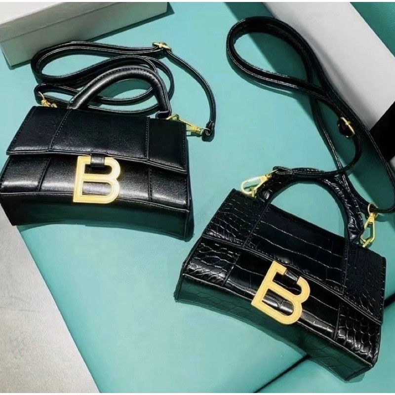 Túi Xách Nữ Khoá B, Túi Xách Nữ Đeo Chéo Size 19cm