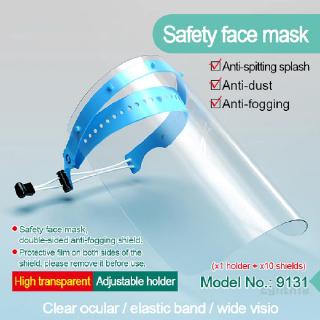 Bộ 10 chiếc mặt nạ che mặt chống giọt bắn dùng 1 lần tiện dụng