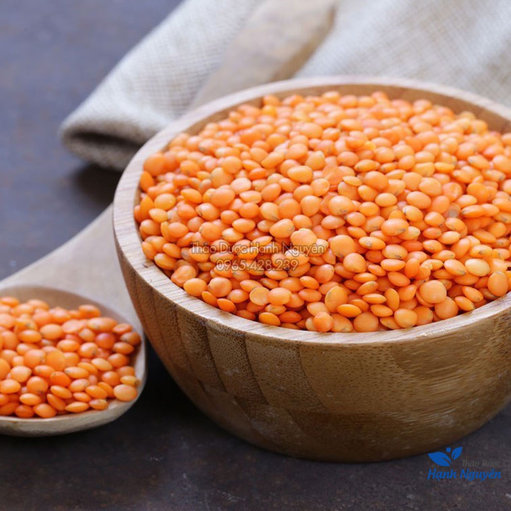 Đậu lăng đỏ hữu cơ 1kg (Hàng nhập khẩu, dùng chế biến món ăn, làm sữa hạt dinh dưỡng) - Thảo Dược Hạnh Nguyên