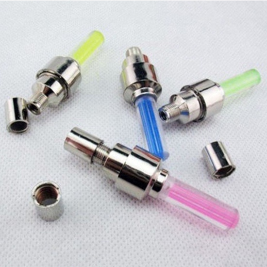 Nắp đèn van lốp bánh xe có đèn chiếu sáng an toàn chất lượng cao tiện lợi cho xe đạp / xe máy / xe hơi