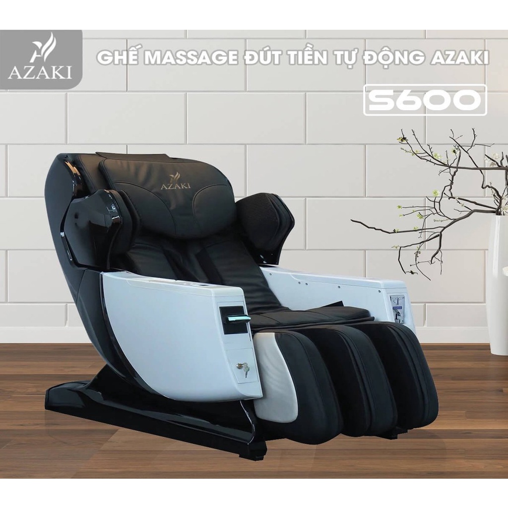 Ghế Massage Toàn Thân Cao Cấp 4D AZAKI S600 - Bảo hành Chính hãng