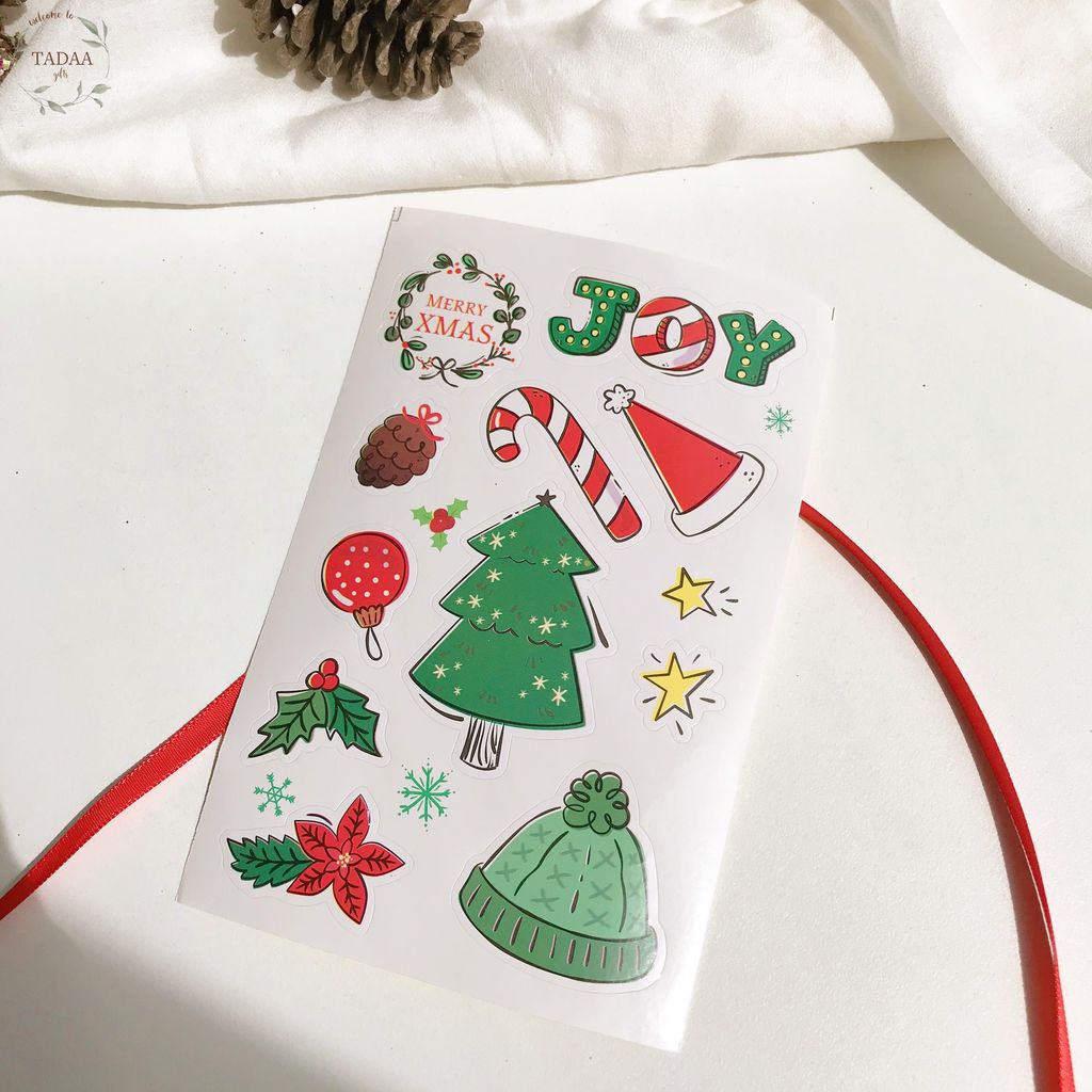 STICKER NOEL, GIÁNG SINH TỔNG HỢP CÁC MẪU STICKER NOEL CUTE NGỘ NGĨNH sticker chủ đề Noel, Giáng sinh, Christmas