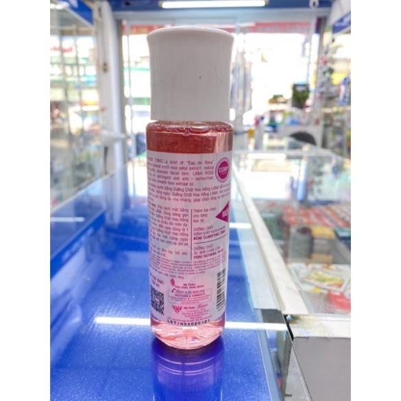 [Chính hãng] DƯỠNG CHẤT HOA HỒNG LANA - Nước hoa hồng chai 150ml - ân bằng độ ẩm cho da