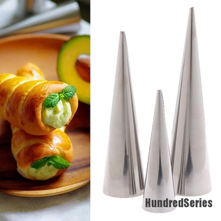 Set 12 khuôn làm bánh hình dạng sừng xoắn ốc tiện dụng
