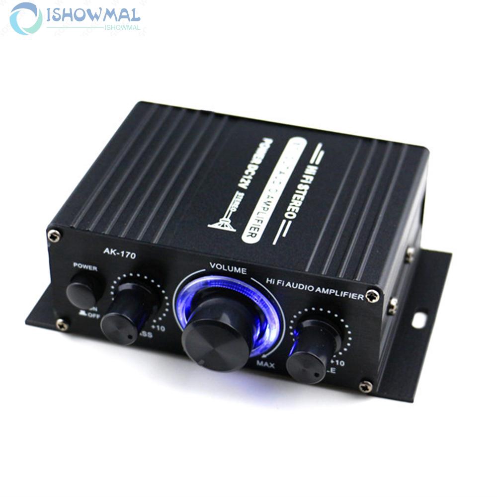 Bộ Khuếch Đại Âm Thanh Ak170 400w Dc12V Bluetooth Chuyên Dụng Chất Lượng Cao