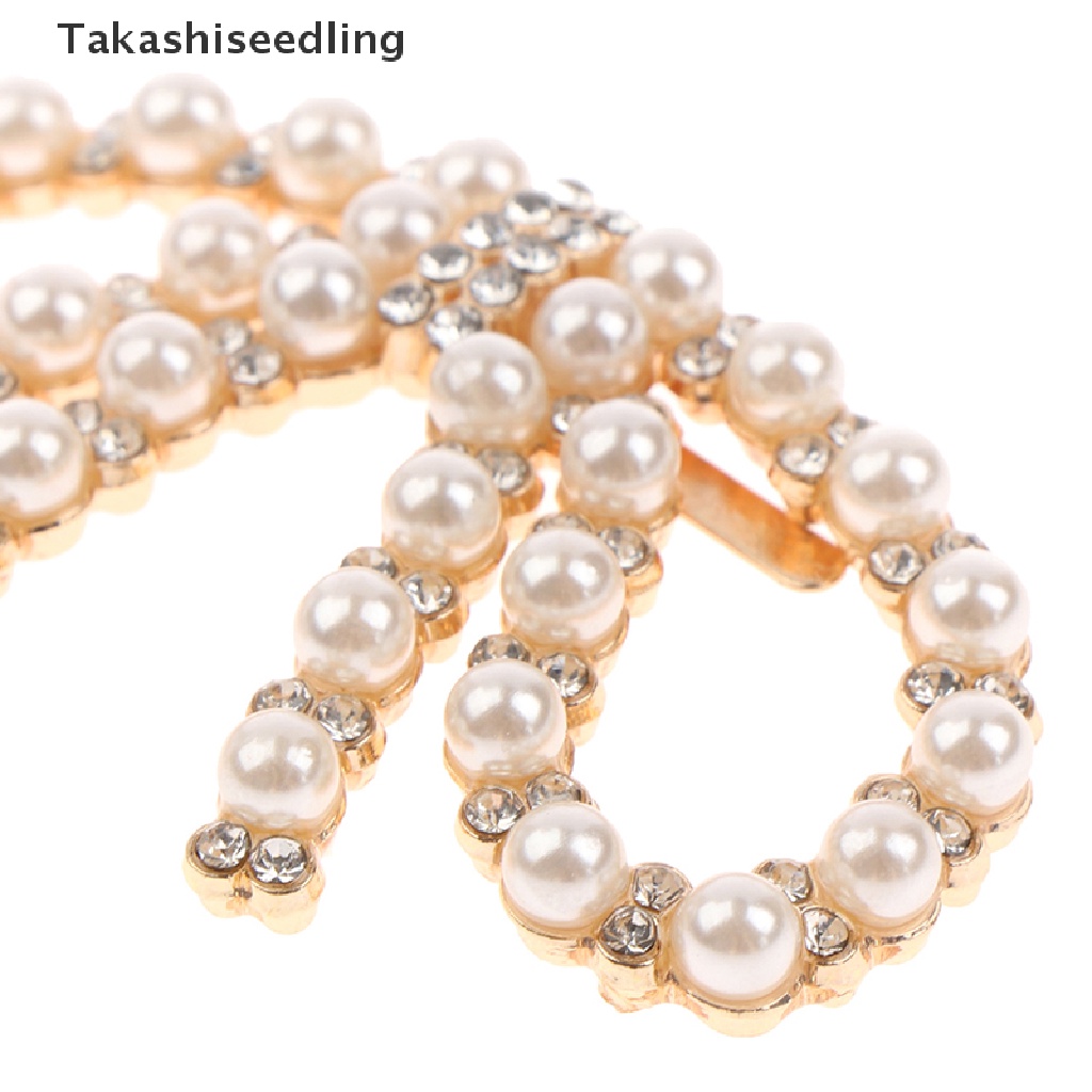 (Takashiseedling) Phụ Kiện Trang Trí Giày / Kẹp Đính Nơ Trang Sức Cho Nữ Bán Chạy