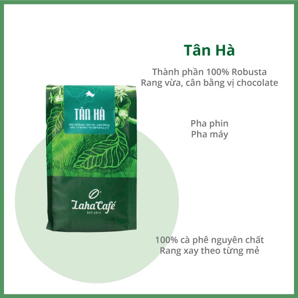 Set 4 gói cà phê phin Robusta Đan Phượng, Tân Hà, Hoài Đức, Phúc Thọ từ vùng đất Lâm Hà, mỗi gói 250g | BigBuy360 - bigbuy360.vn