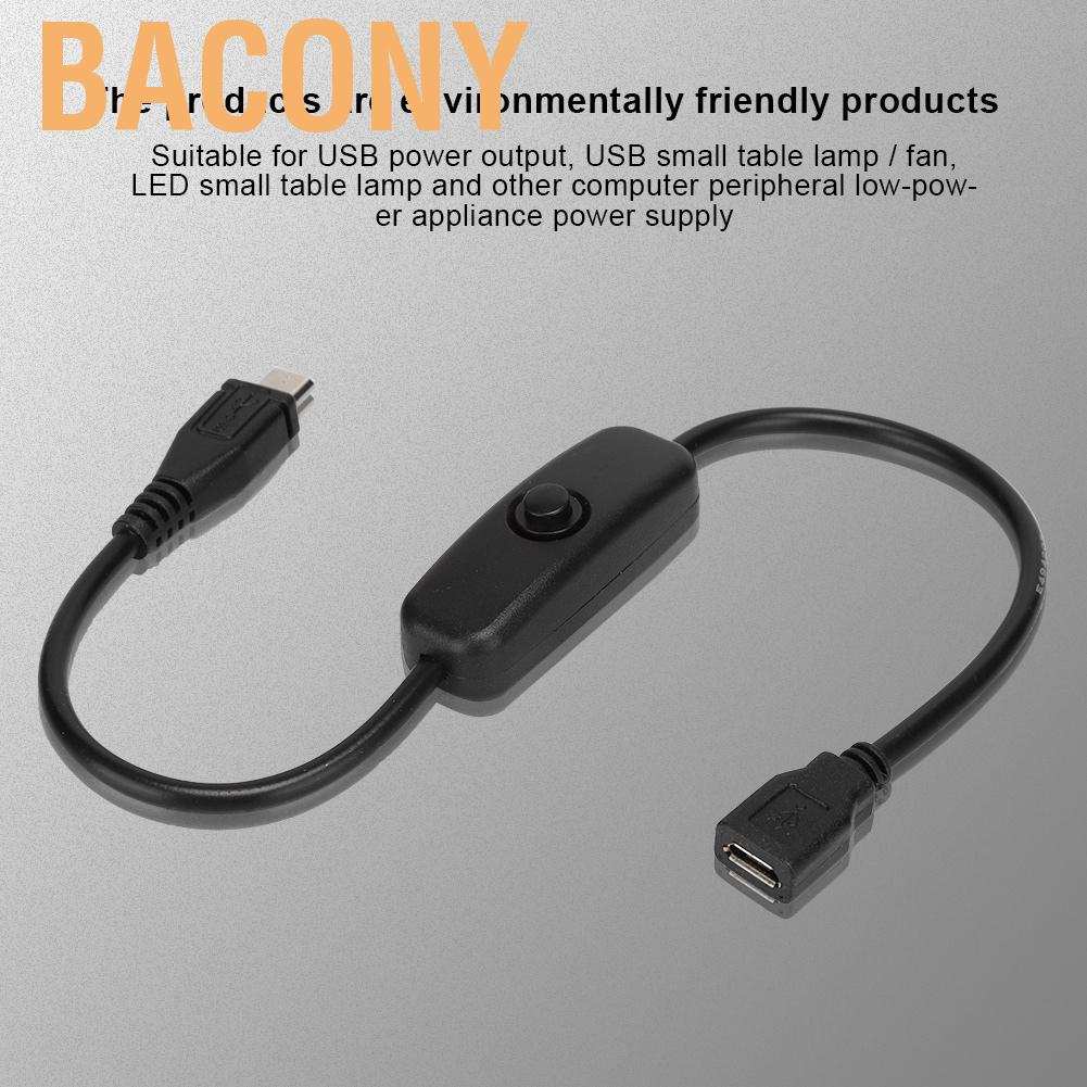 Dây Cáp Nối Dài Cổng Micro Usb Cái Với Nút Bấm 501 Cho Raspberry Pi | BigBuy360 - bigbuy360.vn