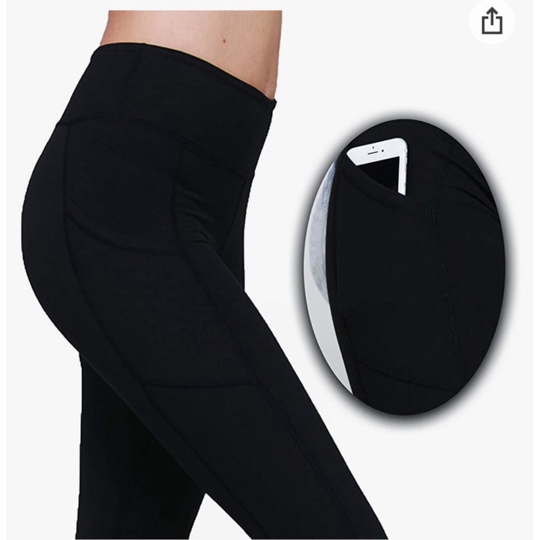 [Big size đến 70kg] Quần Legging Nữ  Mềm Mịn Cạp Cao Có Túi Hông Co Giãn Tốt Hàng Xuất Xịn