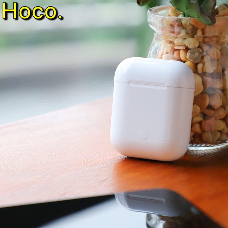 Tai nghe bluetooth đôi (True Wireless) Hoco ES28 Original series V5.0 (Trắng)