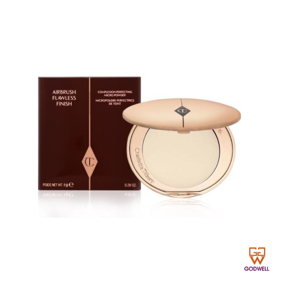 Phấn phủ kiềm dầu CHARLOTTE TILBURY Airbrush Flawless Finish Complexion Perfecting Micro Powder 8g