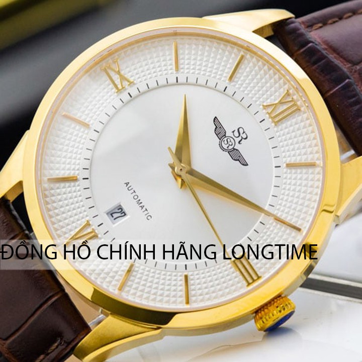 Đồng hồ nam SRWATCH SG8884.4602AT ( máy cơ ) mặt Kính cong Sapphire , chống trầy , chống nước