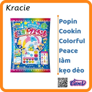Popin Cookin Colorful Peace làm kẹo dẻo