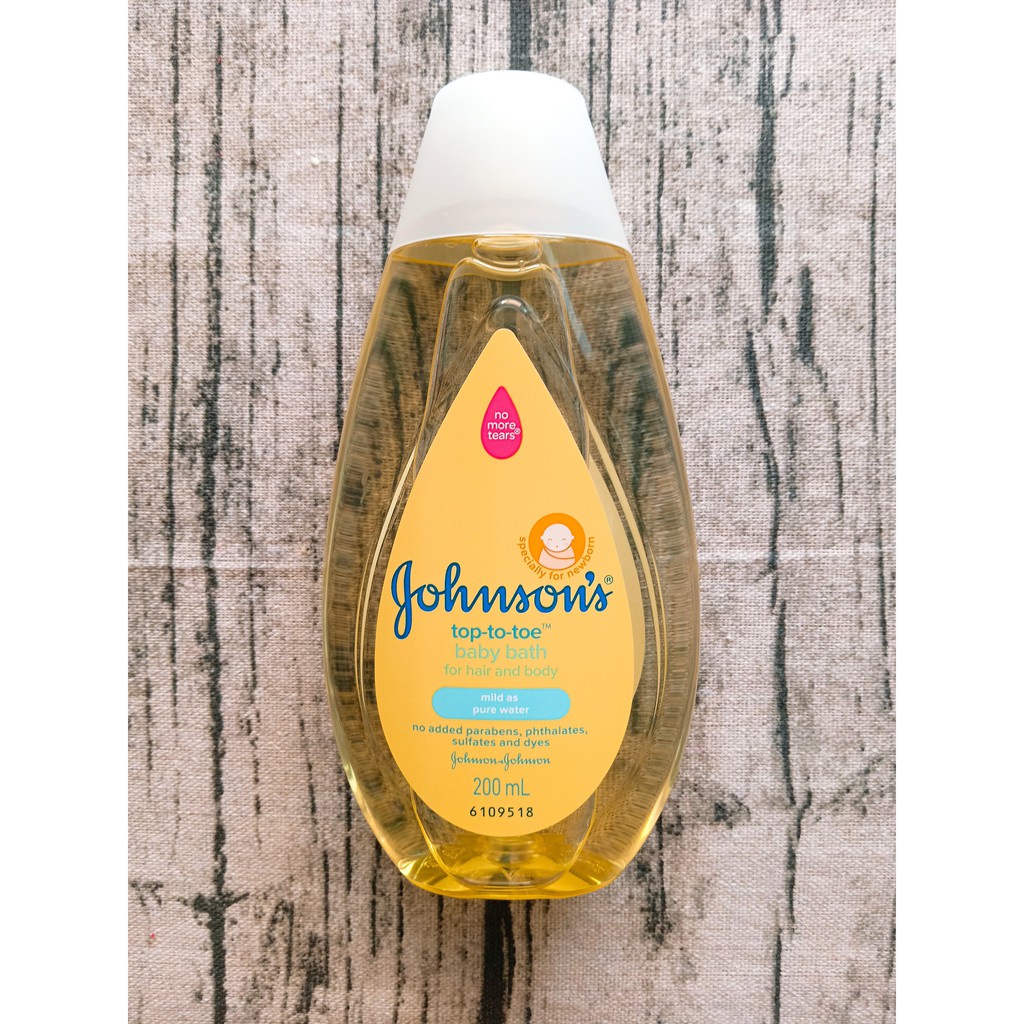 SỮA TẮM GỘI GOHNSONS TOP TO TOE LỌ 200ML