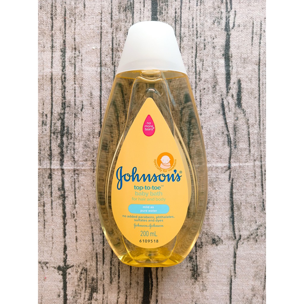 Sữa tắm gội toàn thân mẫu mới Johnson's TOP TO TOE 500ml