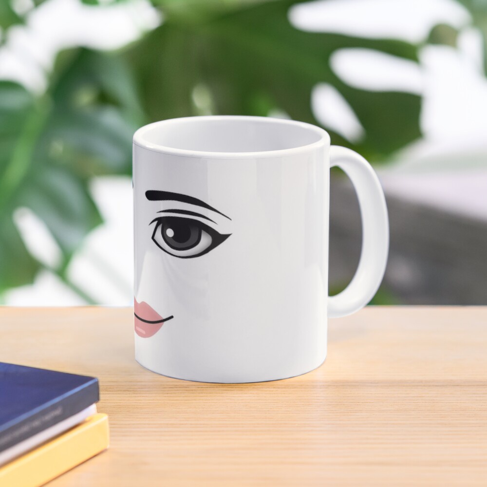 Ly/ cốc sứ uống nước in hình khuôn mặt cá tính