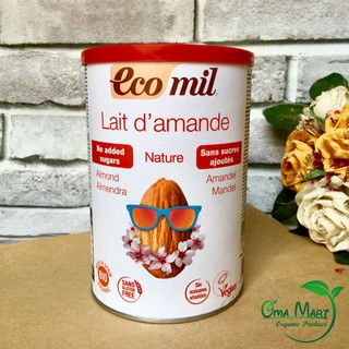 Sữa Ecomil hạnh nhân không đường 400g