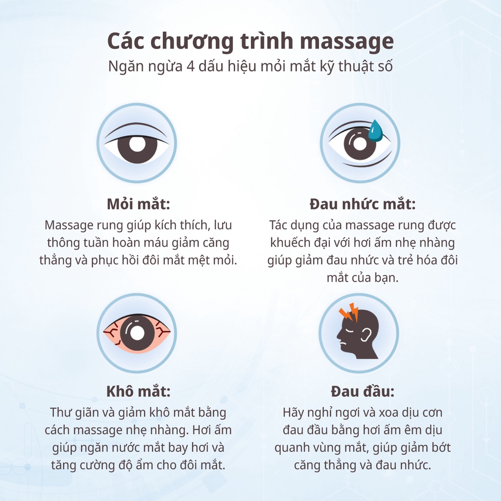 Máy massage mắt OSIM uVision 3