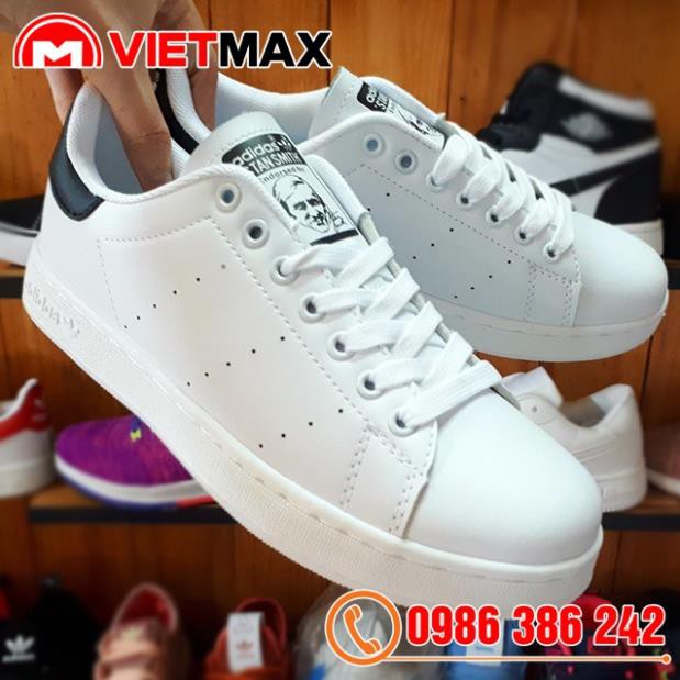 Tết Sale XẢ [Chính Hãng] Giày Adidas Stan Smith Gót Đen Nam Nữ . 2020 Xịn Nhẩt NEW ✔️ . ^ ' ) ྇ ! ⁸ '\