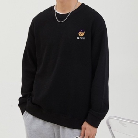 Áo nỉ nam nữ dài tay thu đông, áo thun nam nữ mùa thu chất nỉ da cá