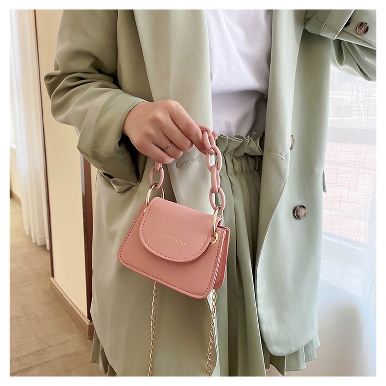 EnviroSax túi nhỏ nhắn nữ tươi mát túi đeo vai túi vuông nhỏ