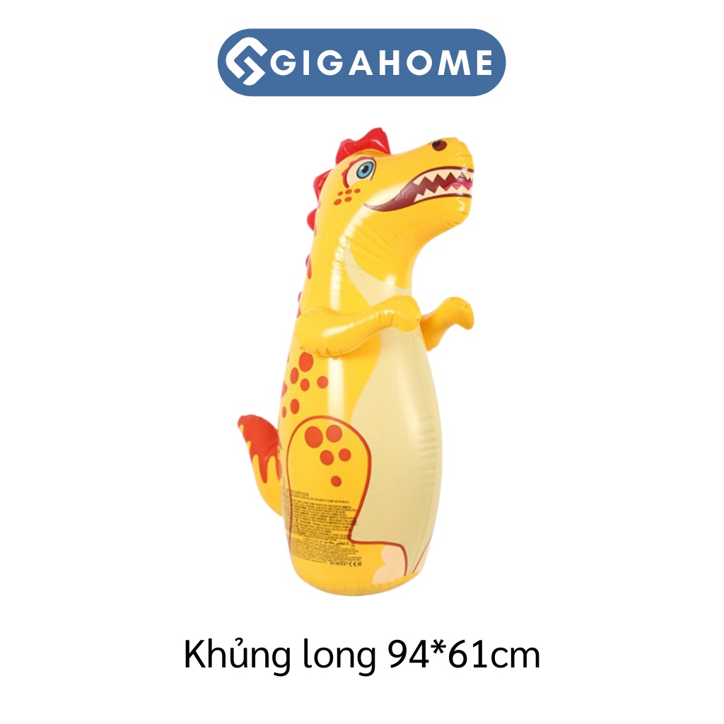 Lật Đật Bơm Hơi Đáy Rỗng GIGAHOME Cho Bé Đấm Bốc, Boxing Vui Chơi 6708