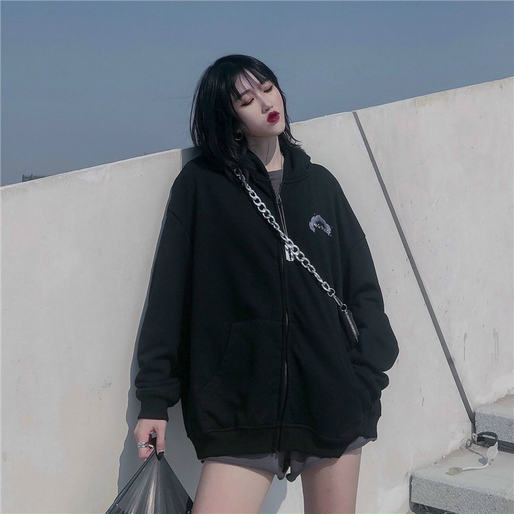 Áo Hoodie ♥ FREESHIP ♥ áo Khoát nỉ unisex Dây kéo - Ingxing Cầu Vồng FREESIZE nam nữ - KN9 | BigBuy360 - bigbuy360.vn