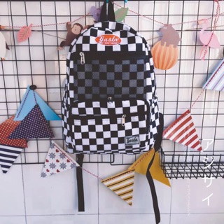 Balo Caro ulzzang , balo unisex CARO LƯỚI