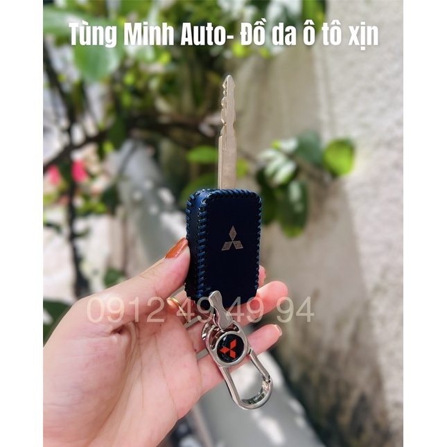 Bao da móc Chìa Khoá Mitsubishi Xpander, Triton, Attrage chìa khoá cơ số sàn