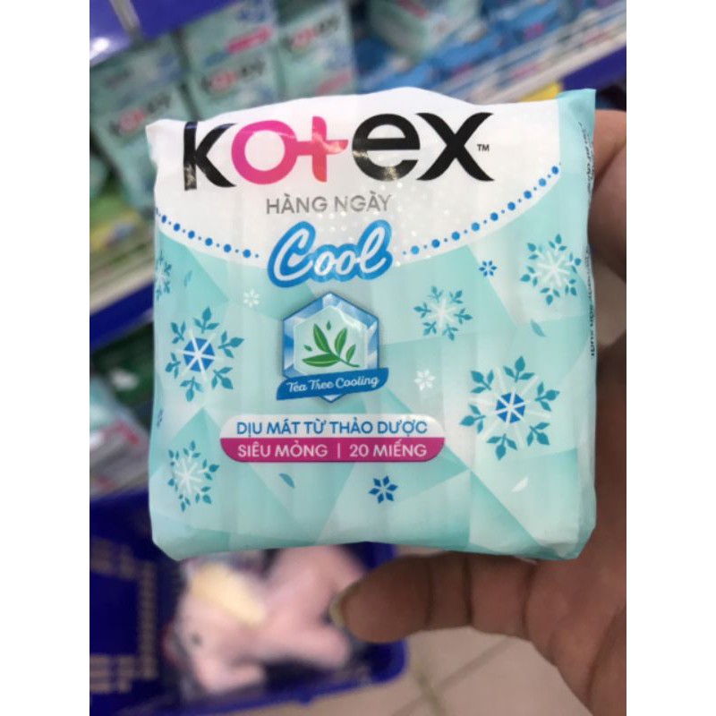 Băng vệ sinh Kotex hàng ngày 20m