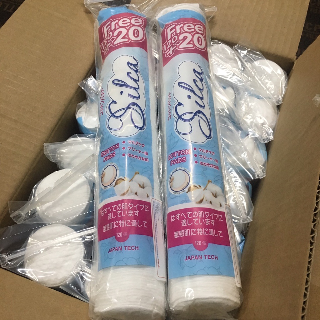 SỈ 10 bông tẩy trang clica 140 miếng