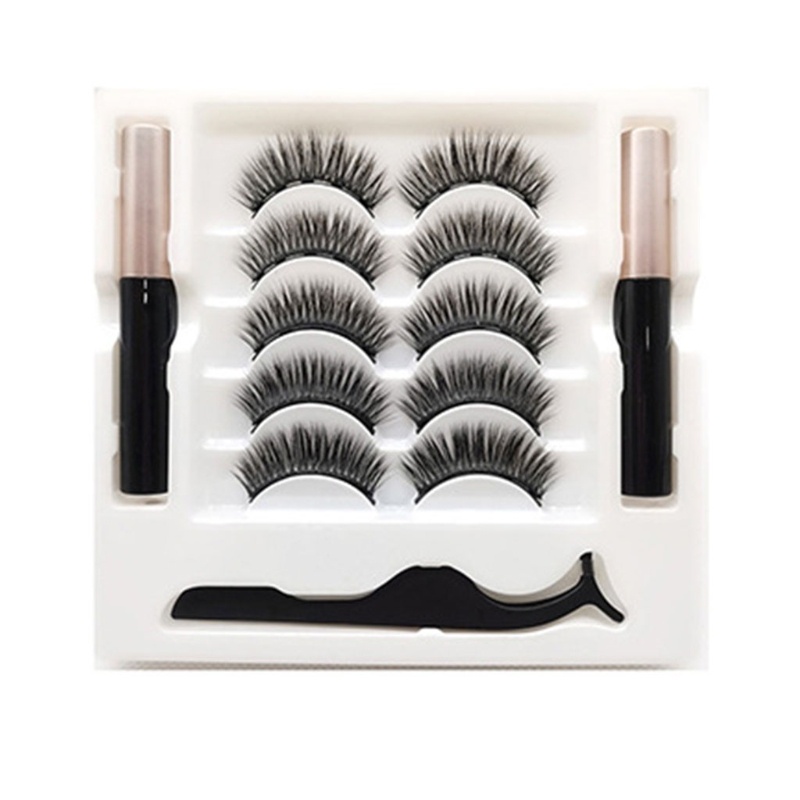 Bộ Bút Kẻ Mắt Dạng Lỏng Kèm Lông Mi Giả Từ Tính YOUYO