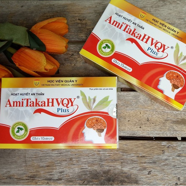Hoạt huyết an thần Amitaka Plus – Hỗ trợ hoạt huyết dưỡng não, lưu thông khí huyết, giảm nguy cơ tai biến, đột quỵ (30v)