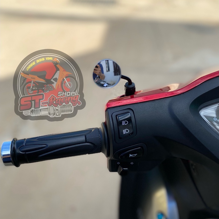 Gương xe máy Mini Tình Yêu, nhỏ nhỏ xinh xinh lắp vừa các loại xe máy ! ( Giá 1c )