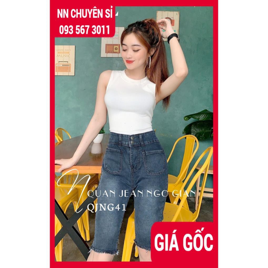 HÀNG ĐẸP - QUẦN JEAN NGỐ GIÃN ÔM BODY ⚡ẢNH THẬT CHỤP SHOP⚡ QUẦN LỬNG ÔM BODY QJNG41  ཾ