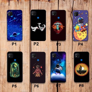 Ốp lưng điện thoại Xiaomi REDMI 9C in hình phi hành gia, vũ trụ đẹp
