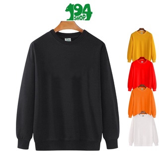 Áo sweater 194 SHOP nữ vải nỉ co dãn, dày dặn mềm mịn form rộng siêu đẹp - SW Trơn