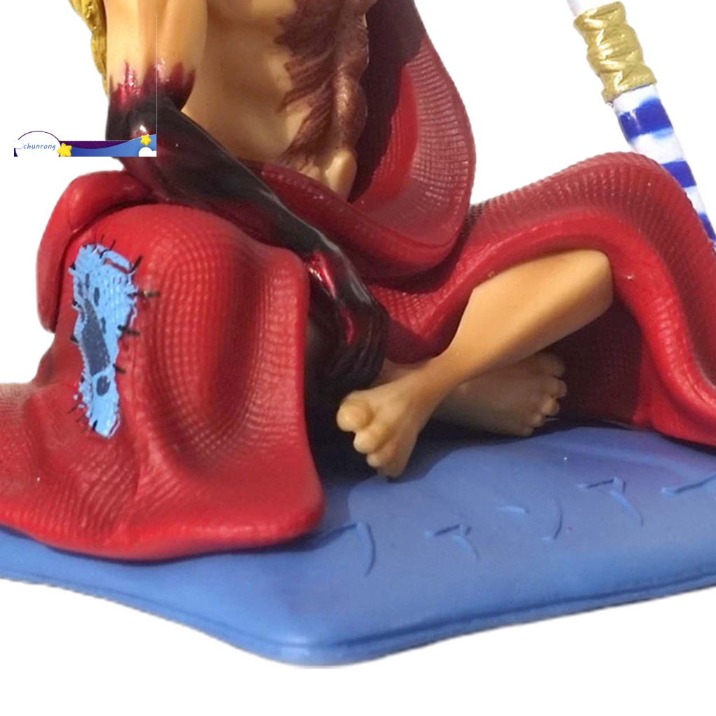 Cr Mô Hình Nhân Vật Luffy Đang Ngồi Trang Trí