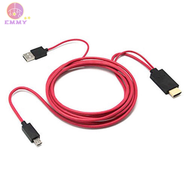 Cáp Chuyển Đổi Micro Usb Sang Hdmi 1080p Hd Tv Cho Điện Thoại Android Samsung