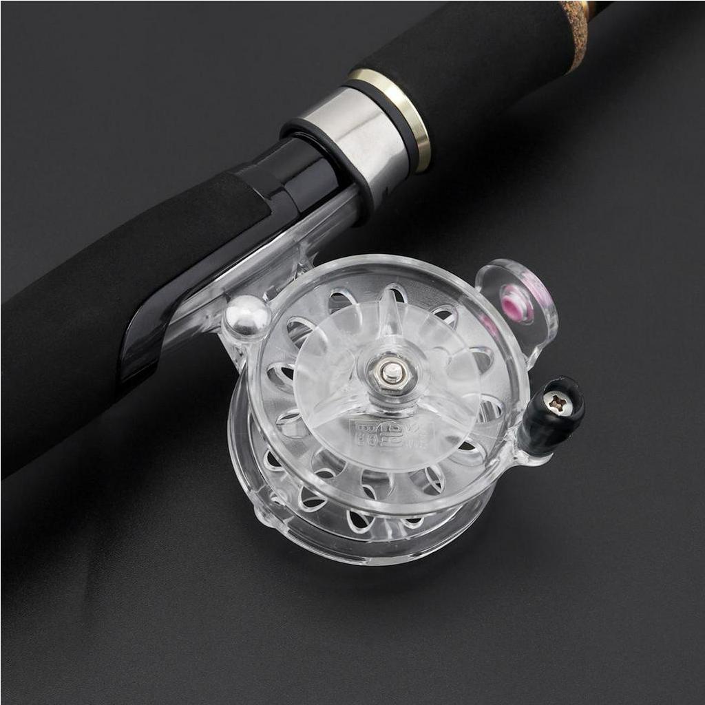 Máy câu cá bằng nhựa Abs siêu nhẹ 45mm 55mm cao cấp