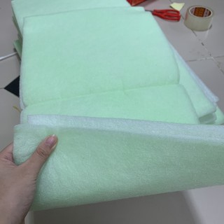Bông Lọc Xanh 2 Lớp Cao Cấp (30x120 cm)