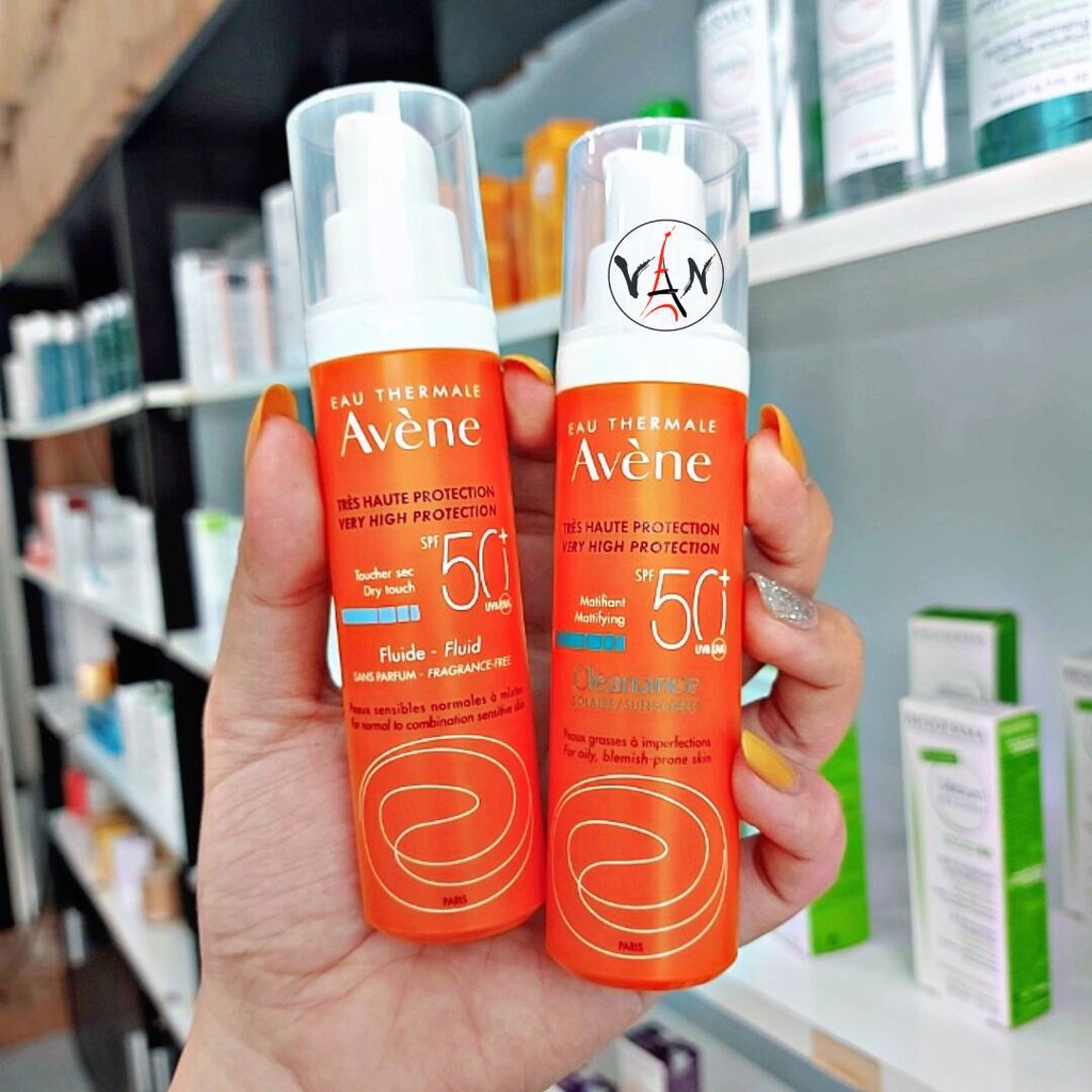 Avene kem chống nắng avene spf 50+ bảo vệ da toàn diện 50ml dành cho da nhạy cảm ( mẫu mới )