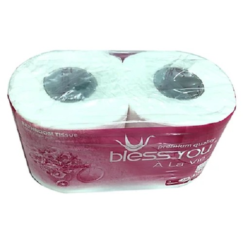 Lốc 10 Cuộn Giấy Vệ Sinh Cao cấp 2 Lớp Bless You À La Vie