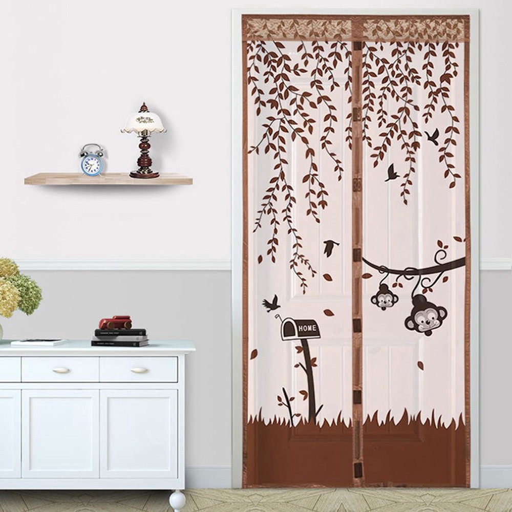 【Màn chống muỗi】Rèm Cửa Lưới Nam Châm Chống Muỗi 90x210cm