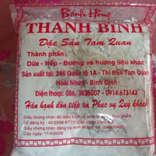 Bánh Hồng Tam Quan hương vị quê hương