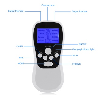 Máy Mát Xa Xung Điện Tử Mini 8 Chế Độ
