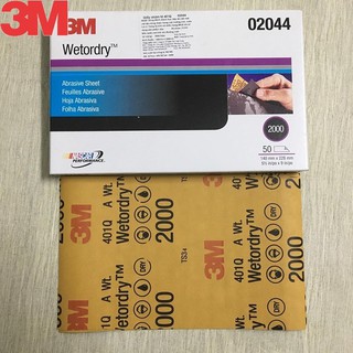 Giấy nhám nước 3M 02044 độ nhám P2000