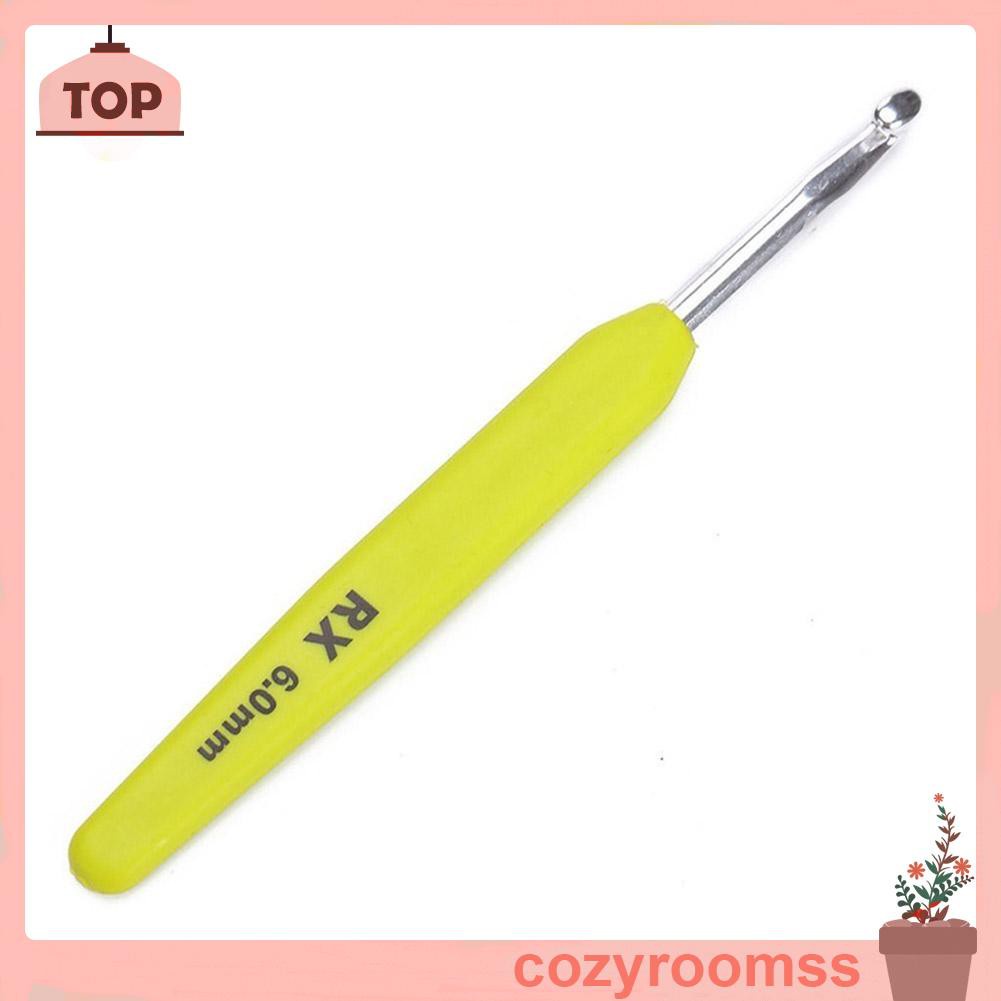 Bộ 16 Cây Kim Đan Len Tay Cầm Mềm Bằng Nhôm Nhiều Màu Sắc