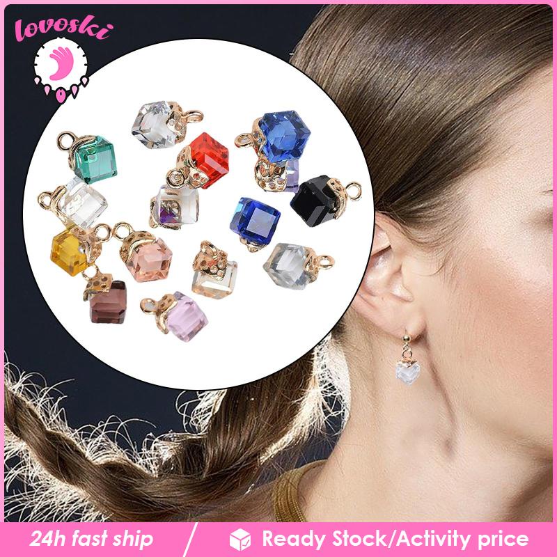 Set 40 Mặt Dây Chuyền Pha Lê Nhiều Màu Sắc